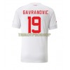 Original Fußballtrikot Schweiz Mario Gavranovic 19 Auswärtstrikot WM 2022 Für Herren